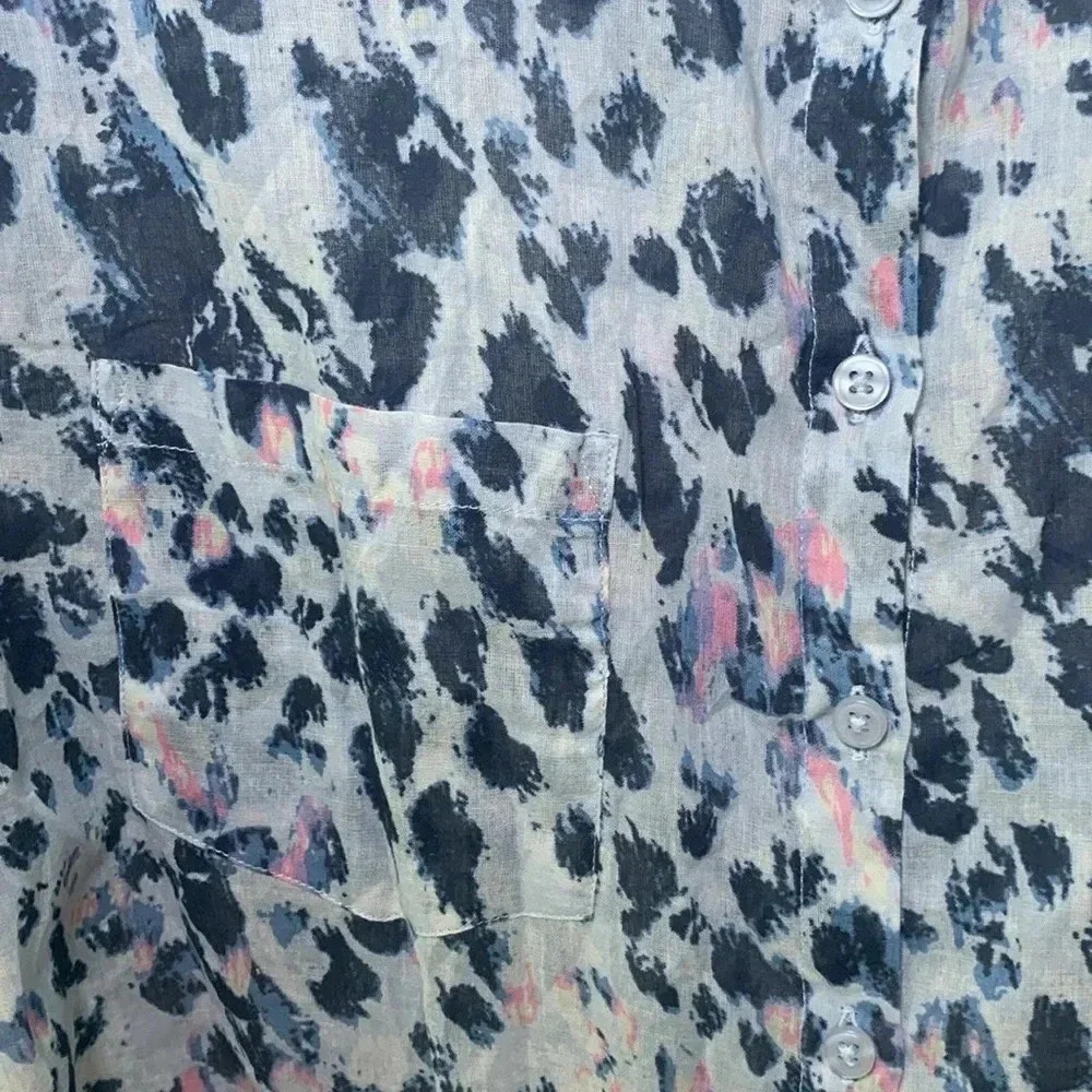 Charlie B cotton animal, print blouse size extra large - Picture 3 of 7
